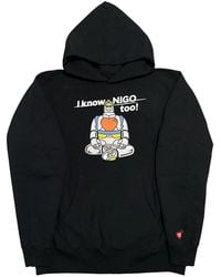 Human Made - X I Know Nigo Too Graphic-Print Hoodie - Lyst