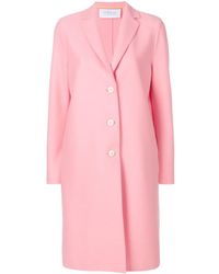 Harris Wharf London - Buttoned coat - Lyst