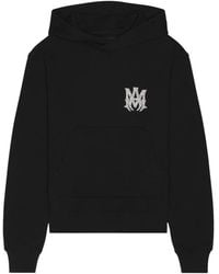 Amiri - Logo-Embellished Cotton Hoodie - Lyst