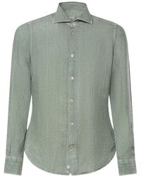 Eleventy - Dandy Linen Shirt - Lyst