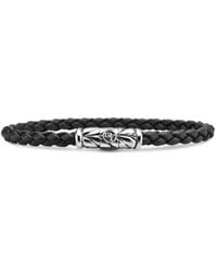 David Yurman - Sterling Chevron Woven Bracelet (6Mm) - Lyst