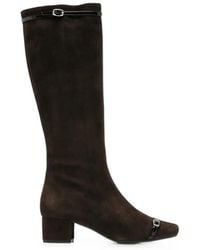CAREL PARIS - Starter Buckle-Detail Knee-High Boots - Lyst