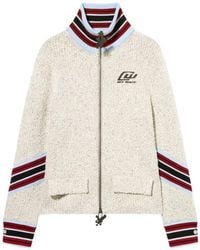 Off-White c/o Virgil Abloh - Striped Zip Cardigan - Lyst