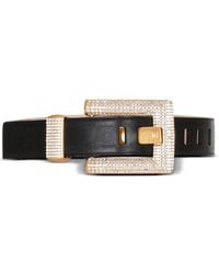 Balmain - Anthem Square-Buckle Belt - Lyst