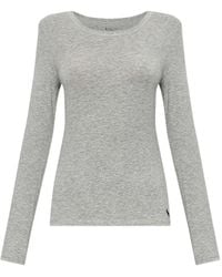 Polo Ralph Lauren - Logo-Embroidered Long-Sleeve Pyjama Top - Lyst