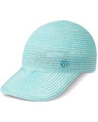 Maison Michel - Tiger Logo-Plaque Cap - Lyst