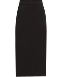 Dolce & Gabbana - Gonna Midi A Matita - Lyst