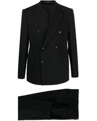 Emporio Armani - Notched-lapel Double-breasted Suit - Lyst