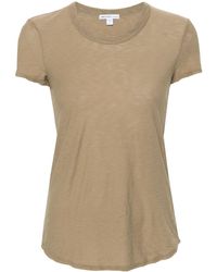 James Perse - T-Shirt mit kurzen Ärmeln - Lyst