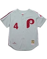 Mitchell & Ness - Lenny Dykstra Philadelphia Phillies 1989 Shirt - Lyst