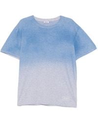 Moschino - Ombré-Effect Round Neck T-Shirt - Lyst