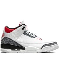 Nike - Air 3 Retro Se Denim "Fire Denim" Sneakers - Lyst