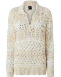 Pinko - Linen-Cotton Blend Sweater - Lyst