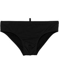 DSquared² - Rocco Logo-Print Swim Trunks - Lyst