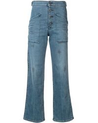 RTA Jean évasé Worker - Vert