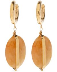 Isabel Marant - Stone-Embellished Drop Earrings - Lyst