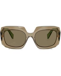 Prada - Symbole Oversized-Frame Sunglasses - Lyst