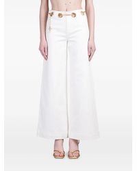 Cult Gaia - Sydney Eyelet Chain-Link Trousers - Lyst