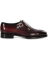 Santoni - Gregor Double-Strap Monk Shoes - Lyst