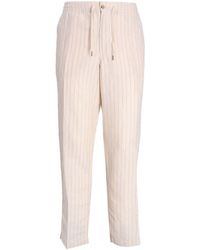 Polo Ralph Lauren - Pinstriped Tapered Trousers - Lyst