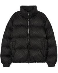 Burberry - Check Nylon Highlands Puffer Jacket - Lyst