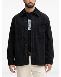 ARMANI EXCHANGE - Pocket Corduroy Shirt - Lyst