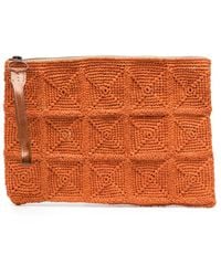 IBELIV - Tanala Woven Clutch - Lyst