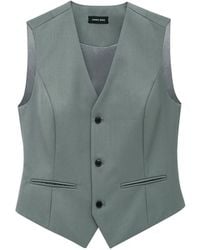 Anine Bing - Mario Buttoned Vest - Lyst