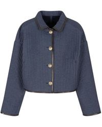Giorgio Armani - Denim Collection Short Blouson - Lyst