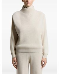 Peserico - Ribbed High-Neck Jumper - Lyst