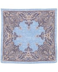 Dell'Oglio - Paisley-Print Scarf - Lyst