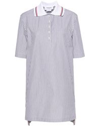 Thom Browne - Mini Polo Dress - Lyst