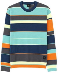 Paul Smith - Striped Cotton Sweater - Lyst