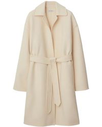 Burberry - Manteau En Cachemire À Design Croisé - Lyst