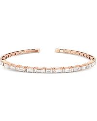 Suzanne Kalan - 18Ct Rose Diamond Bangle - Lyst