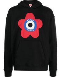 KENZO - Target Hoodie Met Geborduurd Logo - Lyst