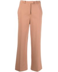 Pinko - Mid-Rise Straight-Leg Trousers - Lyst