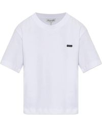 Munthe - Bellamy Logo-Patch T-Shirt - Lyst