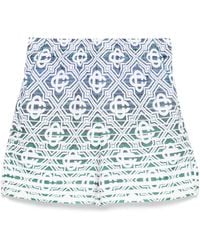 CASABLANCA - Monogram-Gradient Towelling Shorts - Lyst