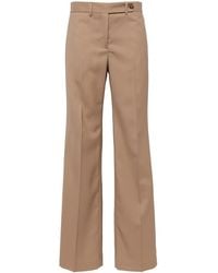Paul Smith - Pressed-Crease Wool Trousers - Lyst