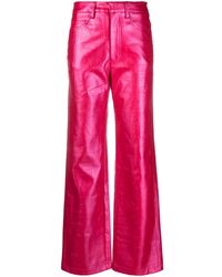 ROTATE BIRGER CHRISTENSEN - Hose Mit Logo-Prägung - Lyst