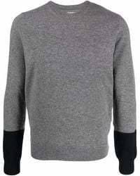 Comme des Garçons - Two-Tone Wool Jumper - Lyst
