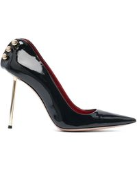 HARDOT - Supreme Ass Metallic-Heel 101Mm Patent-Finish Pumps - Lyst