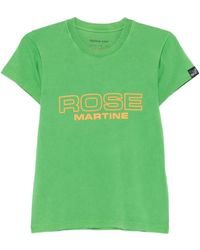 Martine Rose - T-Shirt mit rundem Ausschnitt - Lyst