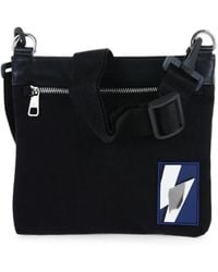 Neil Barrett - Logo-Patch Shoulder Bag - Lyst