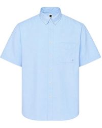 vowels - Button-Down Short-Sleeved Shirt - Lyst