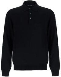 Tagliatore - Pullover Mit Knöpfen - Lyst