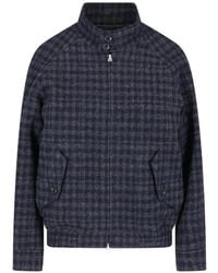 DUNST - Check Wool Jacket - Lyst