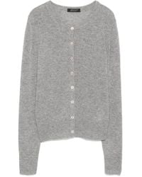 Aragona - Button-Front Cashmere Cardigan - Lyst