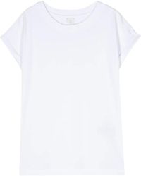 Eleventy - Sound-Neck Cotton T-Shirt - Lyst